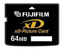 Cartão de Memória Fuji Chip 64MB p/Camera Dig.