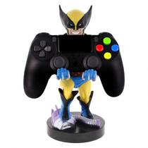 Boneco Base Exg Pro Cable Guys Marvel X-Men Stand para Celular / Joystick - Wolverine (30459)