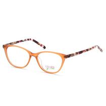 Oculos de Grau Feminino Visard HD110 C4 52-16-140 - Laranja