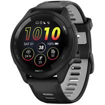 Smartwatch Garmin Forerunner 265 Music 010-02810-00 com Tela de 1.3"/ Bluetooth/ 5 Atm/ GPS - Black/ Powder Gray