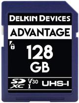 Cartao de Memoria Delkin SDXC 128GB 100MB/s