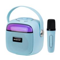 Speaker Ecopower EP-2369 - USB/Aux/SD - Bluetooth - 5W - com Microfone - Azul