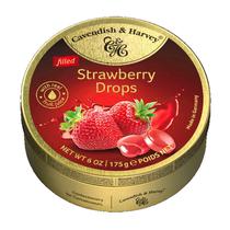 C&H Caramelo Strawberry Drops 175G