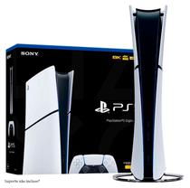 Console Sony Playstation 5 Slim CFI-2016B Edicao Digital 1TB - Branco (Europeu)