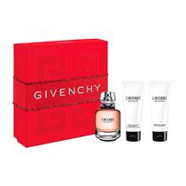Perfume Givenchy L'Interdit Feminino Eau de Parfum 80ML+Body Lotion+Shower Gel (Kit)