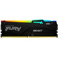 Memoria Ram Kingston Fury Beast RGB 8GB DDR5 5600 MHZ - Preto (KF556C40BBA-8)