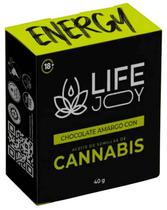 Ant_Chocolate Amargo com Oleo de Semente Cannabis Life Joy Energy - 40G