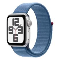 Apple Watch Se 2 MRE33LL/A Caixa Aluminio 40MM Prata  Loop Esportiva Azul