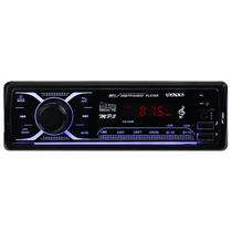 Toca Radio Automotivo Satellite AU343B / MP3 / 20W / USB / SD / Aux / Bluetooth / FM - Preto