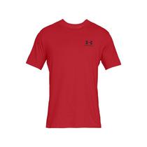 Camiseta Under Armour Masculina Sporstyle Left Chest SS Vermelha