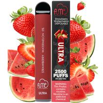 Vape Descartavel Fume Ultra 2500 Puffs com 50MG Nicotina - Strawberry Watermelon