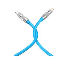 Cabo Lightning/USB-C Xo Q228A Silicone Durable 27W 1,2M Blue