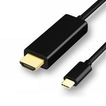Cable USB-C HDMI Sate AL-80 2M 4K30HZ Black