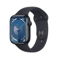 Apple Watch Series 9 MR8W3LL/A - Bluetooth - Wi-Fi - 41MM - GPS - Midnight Aluminum/Midnight Sport