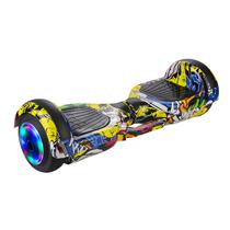 Scooter 4LIFE Ecolife 6.5 Hoverboard FL65BTGY / 6.5" / 15KM/ H / 110-240V ~ 50/ 60HZ - Graffiti Yellow