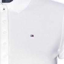Camiseta Tommy Hilfiger Polo Feminina 1M57636661-100 LG Branco