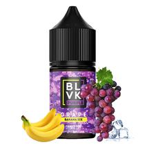Essencia para Vaper BLVK Purple Salt Grape Banana Ice com 35MG Nicotina - 30ML