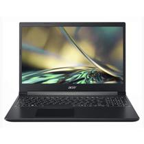 Notebook Acer Aspire 7 A715-43G-R5M8 R5-5625U 2.3GHZ/ 8GB/ 256 SSD/ 15.6" FHD Ips/ RTX3050 4GB/ RJ-45/ Backlit Keyboard/ Charcoal Black/ W11H