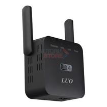 Repetidor Wireless Luo LU-WF2601 Wifi Range Extender 300MBPS / 2.4GHZ / 100-240V - Preto