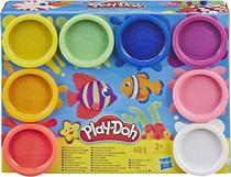 Massa de Modelar Hasbro Play-Doh E5062 com 8 Potes