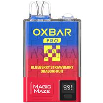 Vaper Descartavel Oxbar Magic Maze Pro Blueberry Strawberry Dragonfruit 10000 Puffs