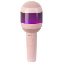 Microfone Xtrad XDG-301 - Sem Fio - com Speaker 10W - Bluetooth - Rosa