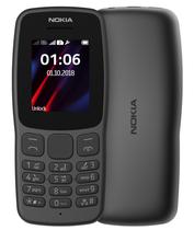 Celular Nokia 106 SS / Tela 1.8" (850 / 1900) - Preto