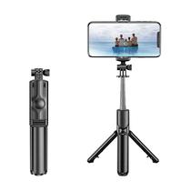 Bastao de Selfie 4LIFE Versaflex Colletion Extendable Action Camera FL188B1 / 68M / Control Wireless para Camera de Acao Gopro / Smartphone - Preto