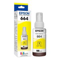 Tinta para Impressoras Epson 664 T664420 com 70ML - Amarelo