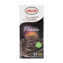 Chocolate Sin Azucar Valor 70% Negro 100G
