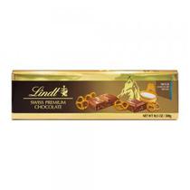 Barra Chocolate Lindt Gold Ao Leite Pretzel 300G