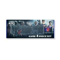 Kit Gamer K10 Teclado/Mouse/Headset/Mouse Pad