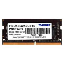 Memoria Ram Patriot Signature 8GB DDR4 2400MT/s para Notebook - PSD48G240081S