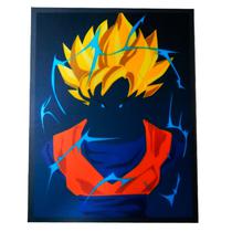 Placa Goku Super Sayajin