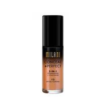 Base Corretivo Milani Conceal + Perfect 12 Spiced Almond