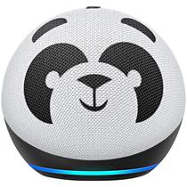 Speaker Amazon Echo Dot Kids Edition 4A Geracao com Bluetooth/Wi-Fi/Alexa/Bivolt - Panda (Deslacrado)