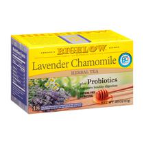 Te Bigelow Lavender Chamomile Probiotics 18 Bags