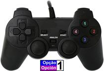 Controle com Fio para PS2 (Marcas Diversas)