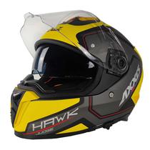 Capacete Axxis Hawk SV Judge B13 - Fechado - Tamanho XL - Matt Yellow