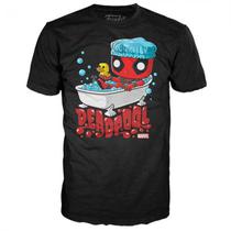 Camiseta Funko Pop Tees Marvel: Deadpool Bubble Bath - Tamanho P