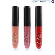 Lip Gloss Redondo Zac Cosmetics LG0800 - 6 Tons 5ML (8006)