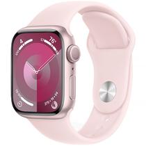 Apple Watch Series 9 41 MM/M/L MR943LL A2978 GPS - Pink Aluminum/Light Pink Sport
