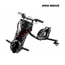 Triciclo Eletrico Pro-Move PM-119 Drifting Scooter - Preto Raios