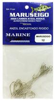 Anzol Encastoado Marine Sports Super Maruseigo Nickel 12 com 10 PCS