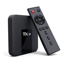 Receptor TV Box TX9 / Ultra HD / 4GB / 64GB / 4K / Wifi / Android 10.1 - Preto