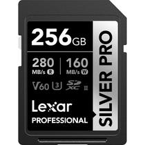 Cartao de Memoria SD Lexar Professional Silver Pro 280 MB/s-160 MB/s C10 256 GB (LSDSIPR256G-Bnnnu)