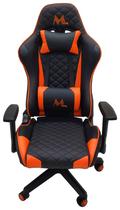 Cadeira Gaming Mtek MK01 702 (Ajustavel) Preto/Laranja