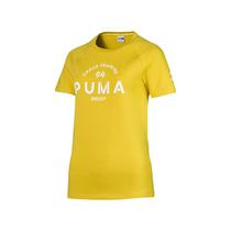 Camiseta Puma Feminina XTG Graphic Amarela