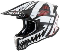 Capacete para Moto Airoh Twist 2.0 Mask Matt - Tamanho L (59-60) - Branco/Preto