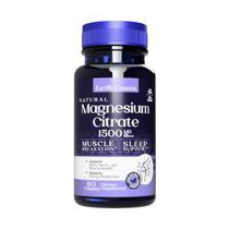 Magnesium Citrate 1500MG Earth's Creation 60 Capsulas